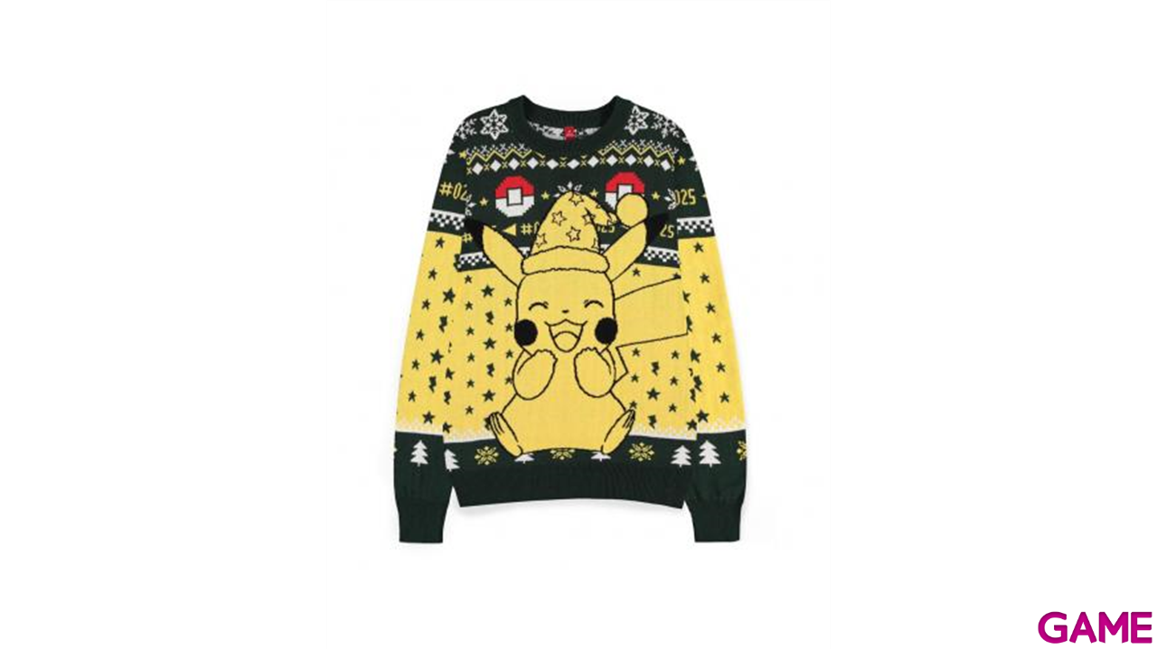 Jersey Navidad Pikachu Pokemon-0