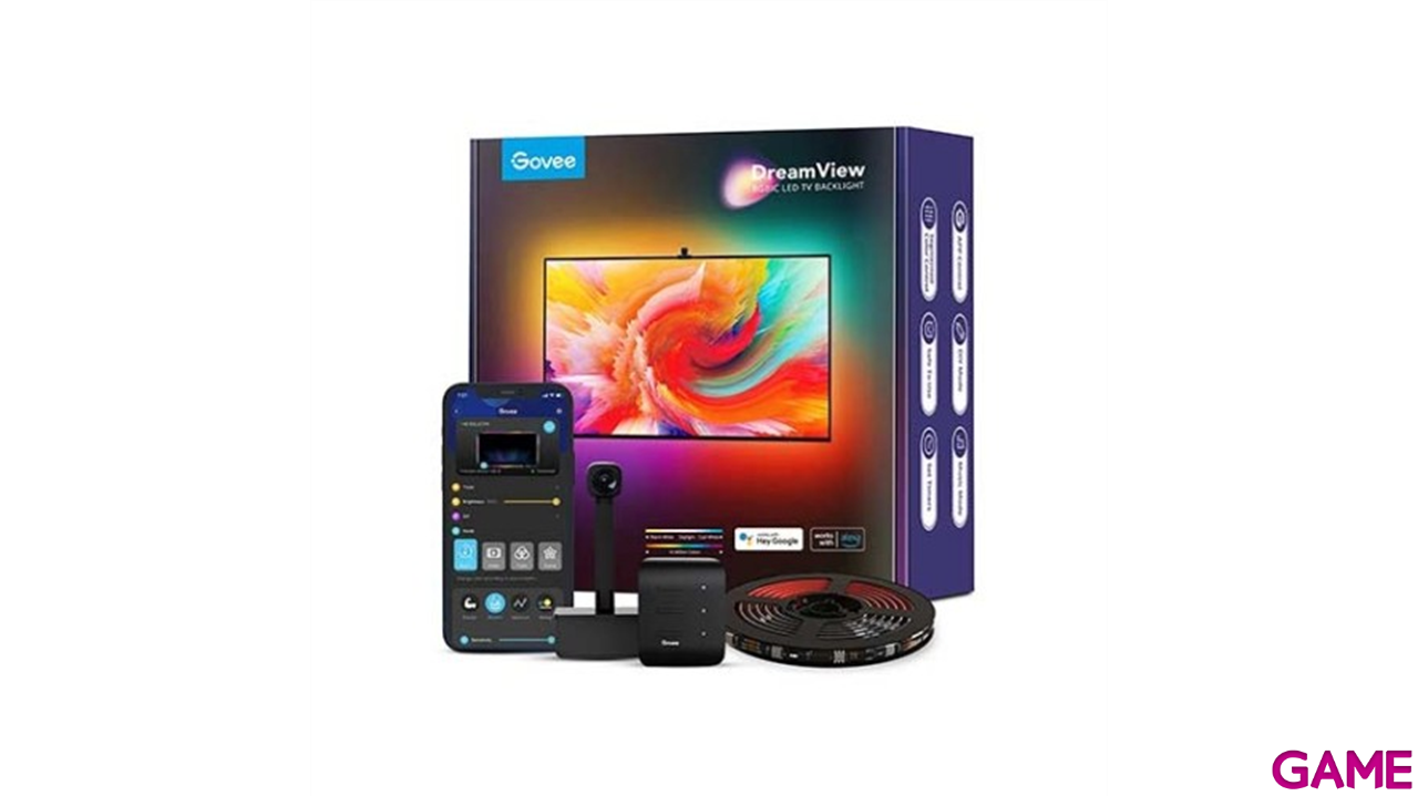 Govee DreamView T1 TV Backlight WIFI-BT - Iluminacion-2