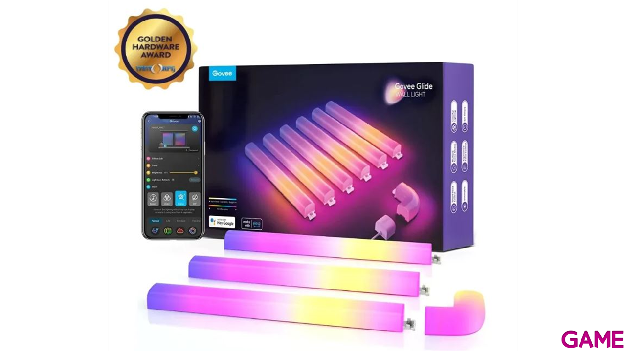 Govee Barra Pared LED Glide 6+1 - Iluminacion-0