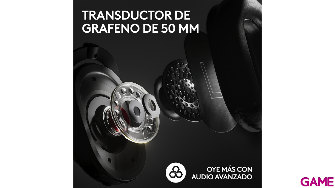 Logitech G PRO X 2 Bluetooth Negro - Auriculares Gaming-2