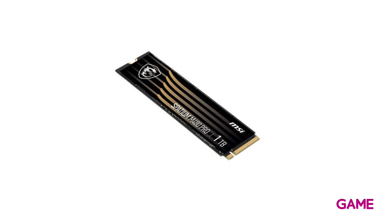 MSI Spatium M480 Pro 1TB PCIe 4.0 NVMe M.2 3D NAND - Disco Duro-3