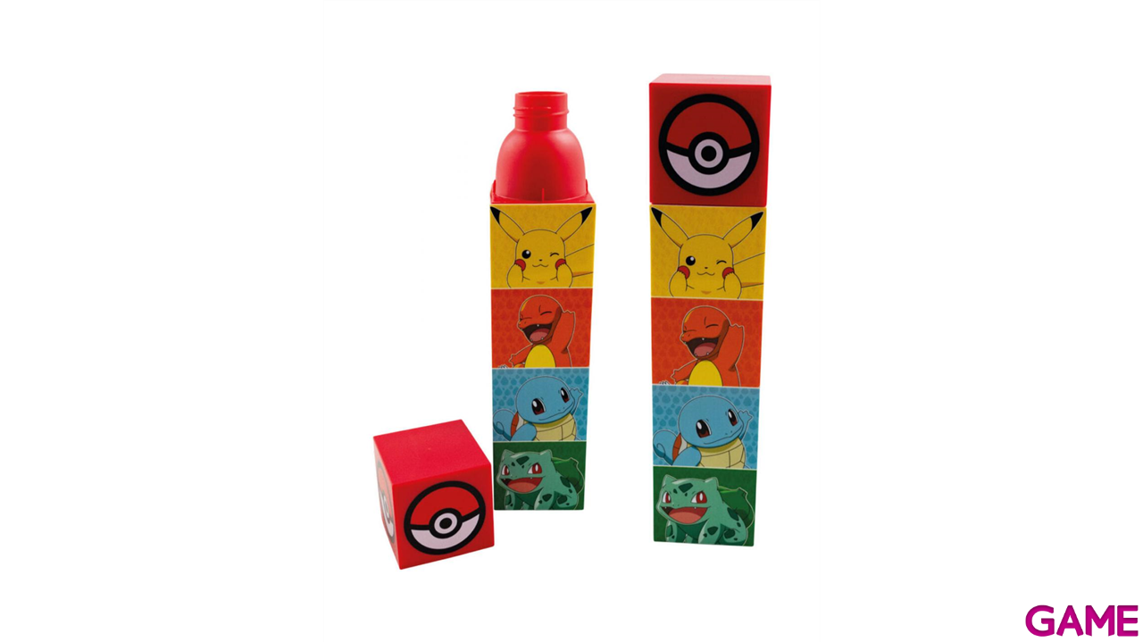 Botella cuadrada Pokemon de 650 ml-1