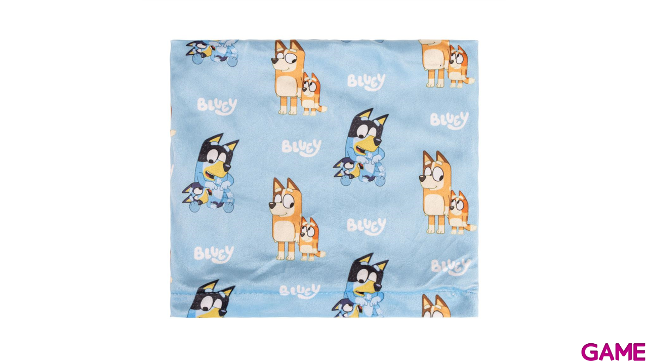Conjunto Infantil gorro guantes braga cuello Bluey-3