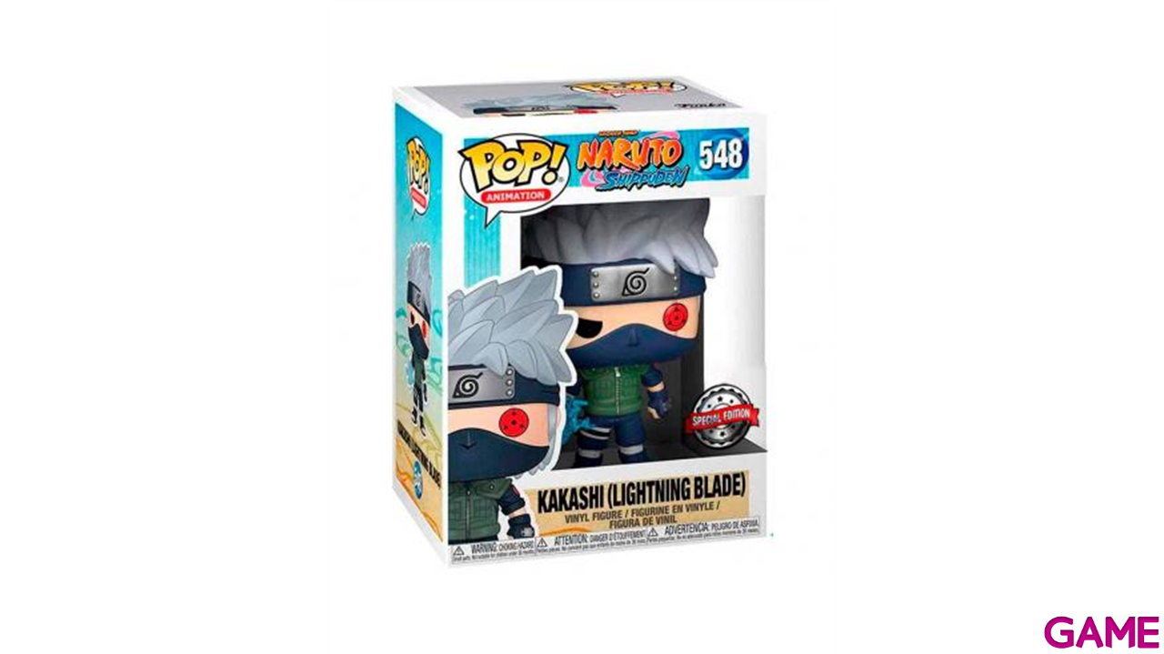 Figura POP Naruto Shippuden Kakashi Lightning Blade Exclusive-2
