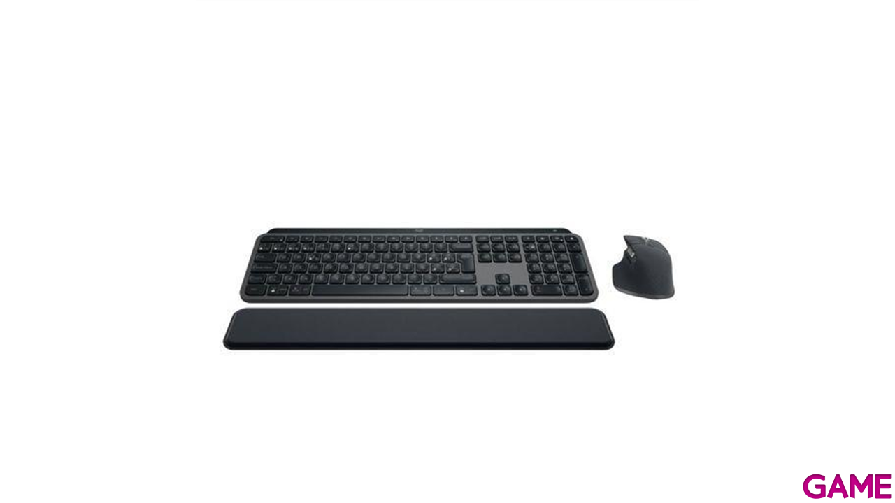 Logitech MX Keys S Combo teclado Ratón incluido RF Wireless + Bluetooth Grafito-0