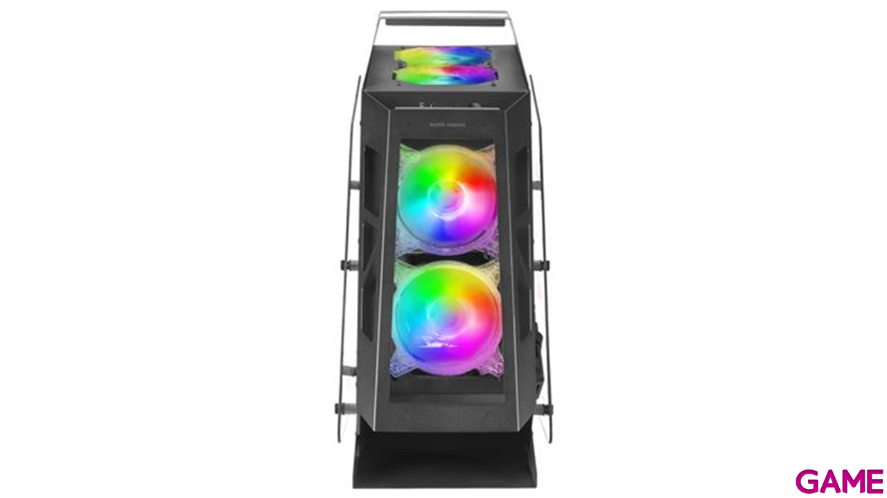 Mars Gaming MGC-ERGO Ergonomica Malla Transpirable Rojo - Silla-1
