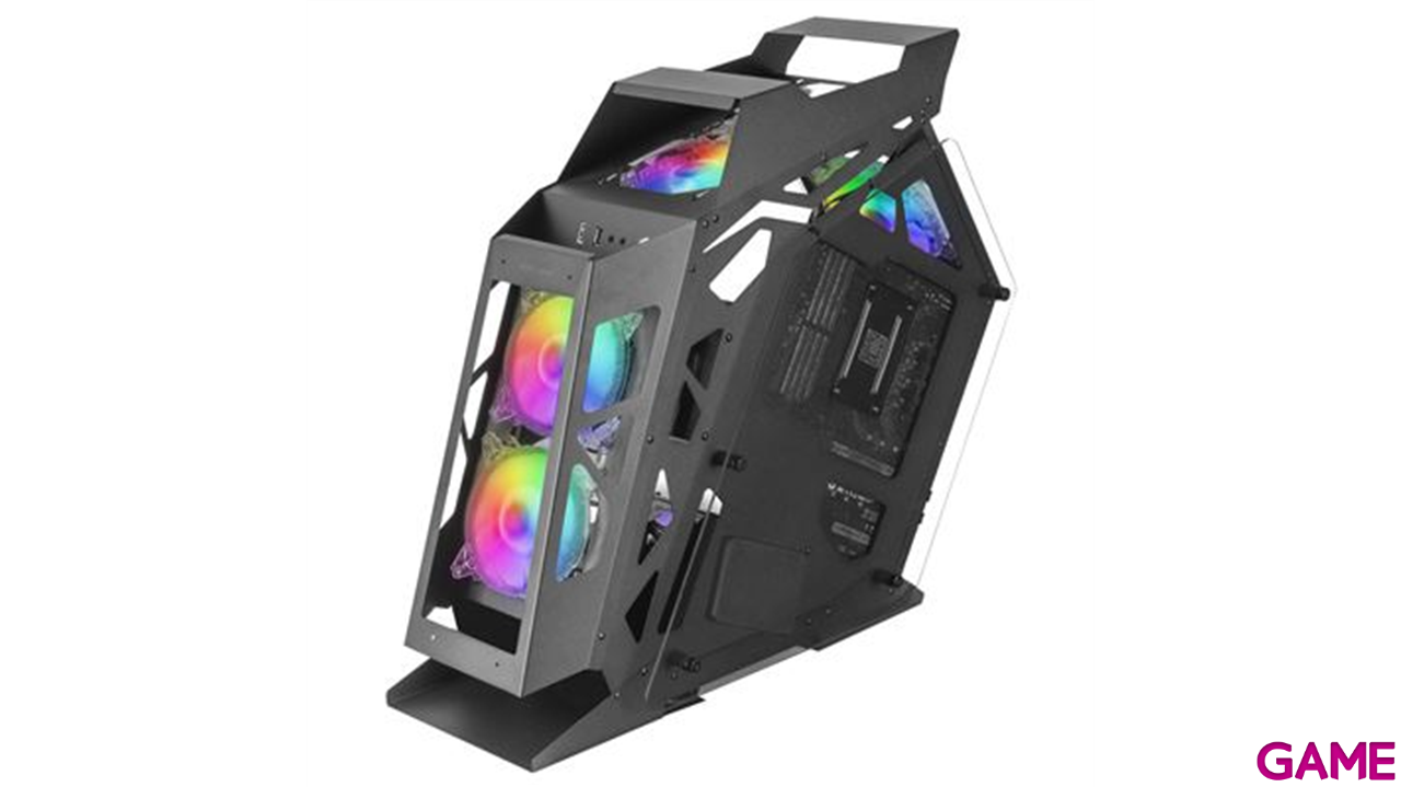 Mars Gaming MGC-ERGO Ergonomica Malla Transpirable Rojo - Silla-3