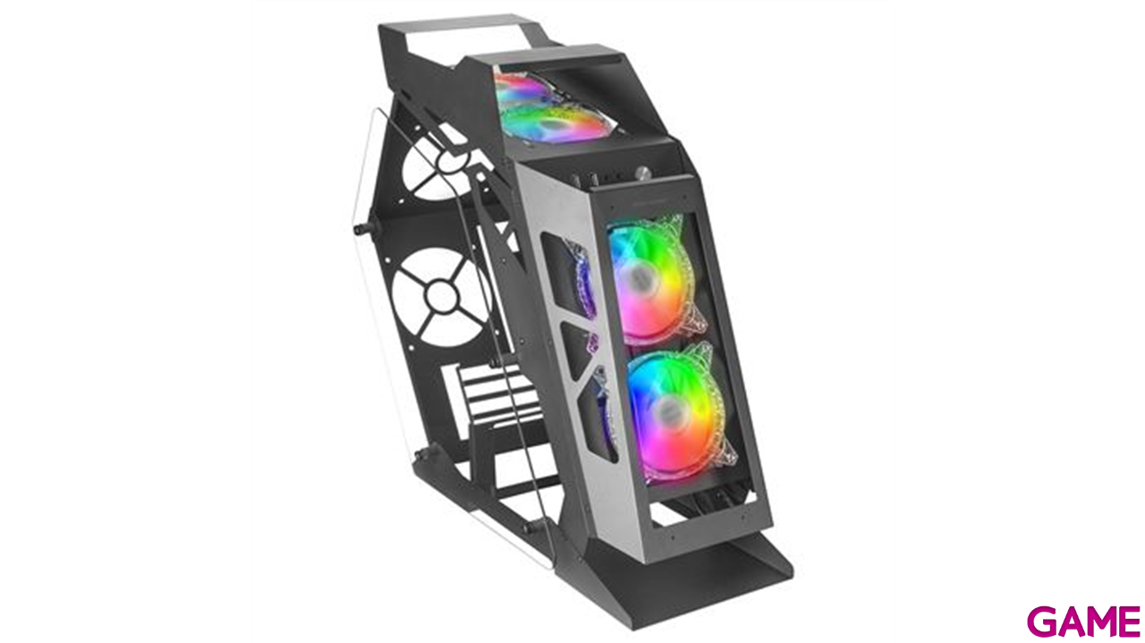 Mars Gaming MGC-ERGO Ergonomica Malla Transpirable Rojo - Silla-6