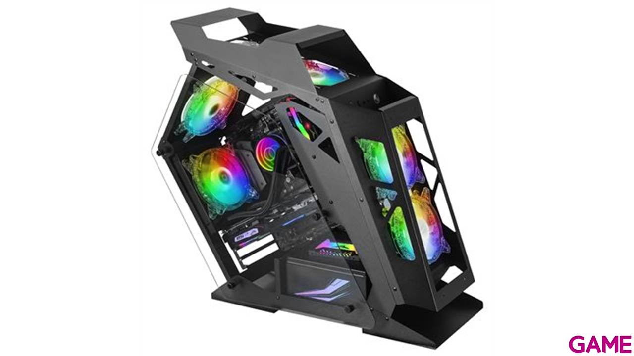 Mars Gaming MGC-ERGO Ergonomica Malla Transpirable Rojo - Silla-7