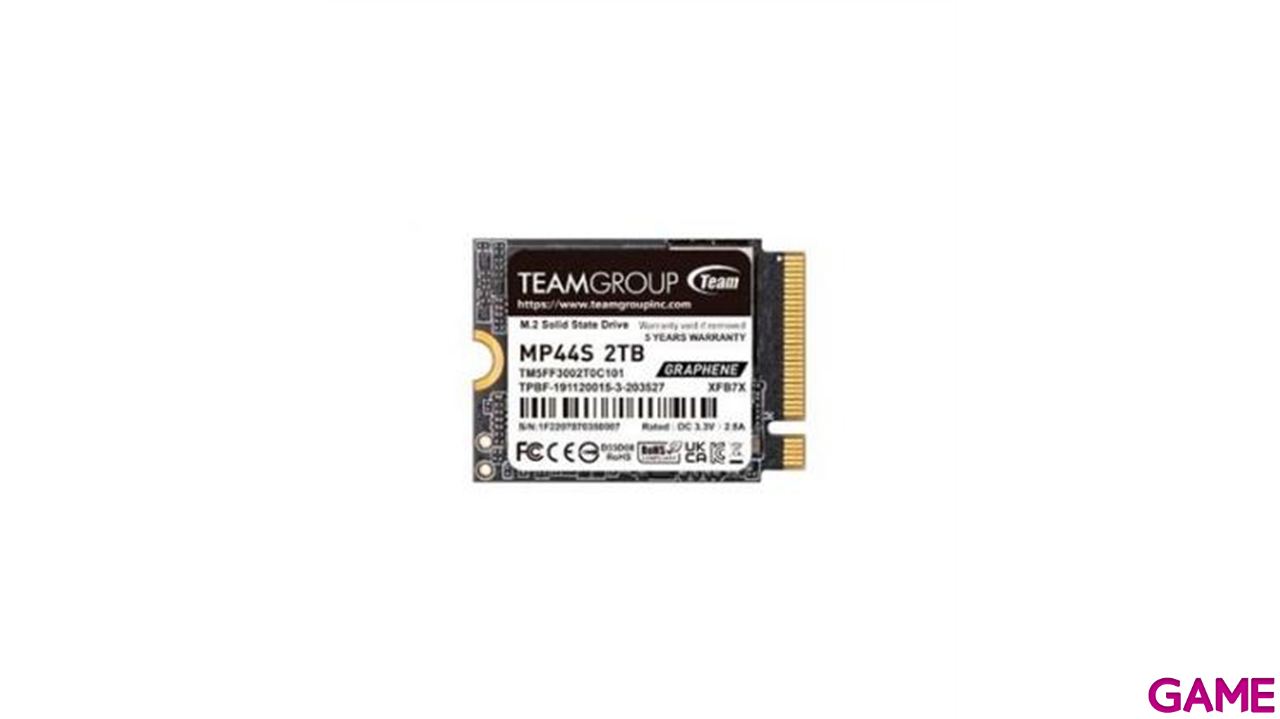 Teamgroup 2TB SSD M.2 PCI-E 40 GEN4x4 - Disco Duro-0
