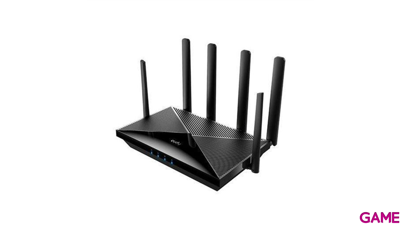 Cudy LT700 router inalámbrico Gigabit Ethernet Doble banda (2,4 GHz / 5 GHz) 4G Negro-1