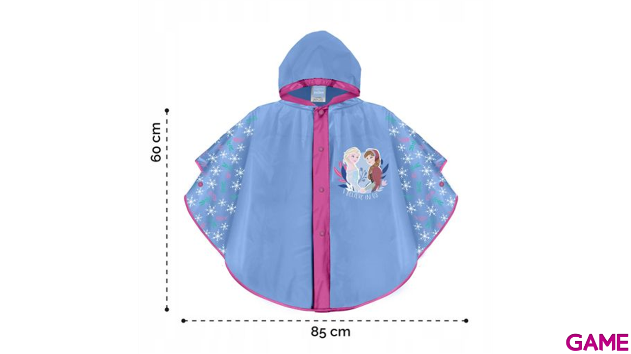 Chubasquero Frozen Disney-0