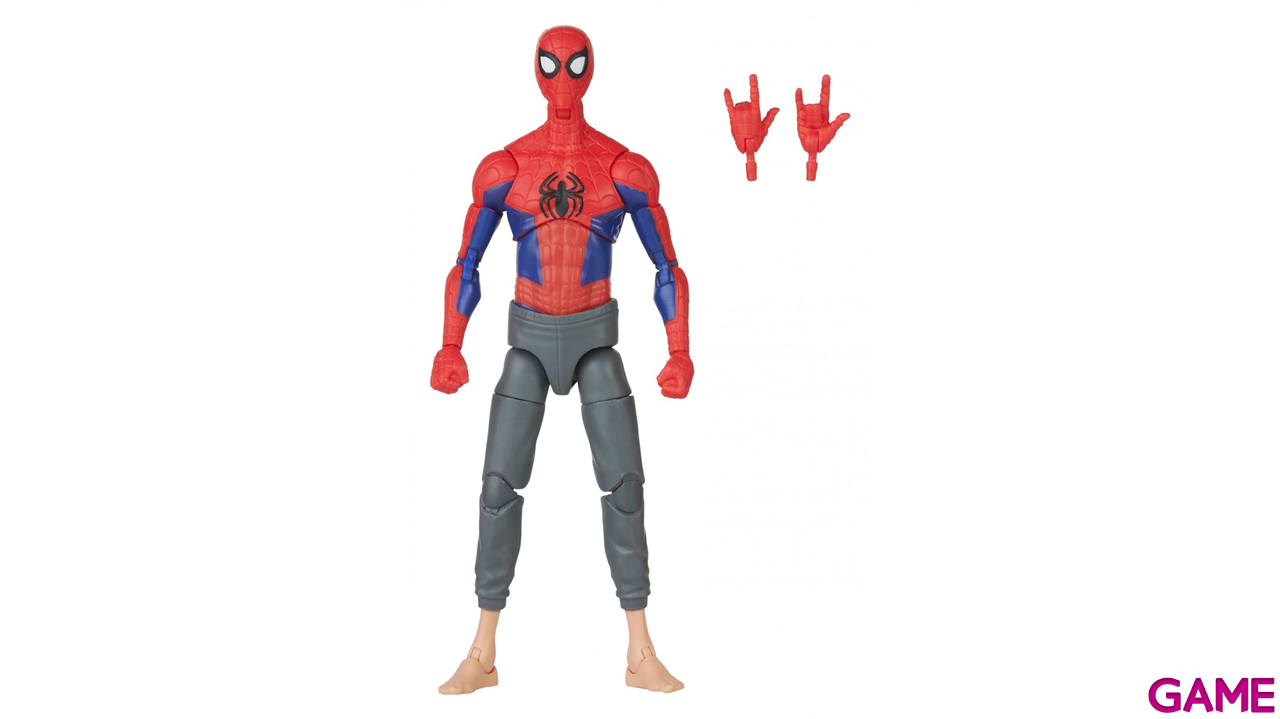 Figura Peter B Parker Across the Spider Verse Part One Spiderman Marvel 15cm-1