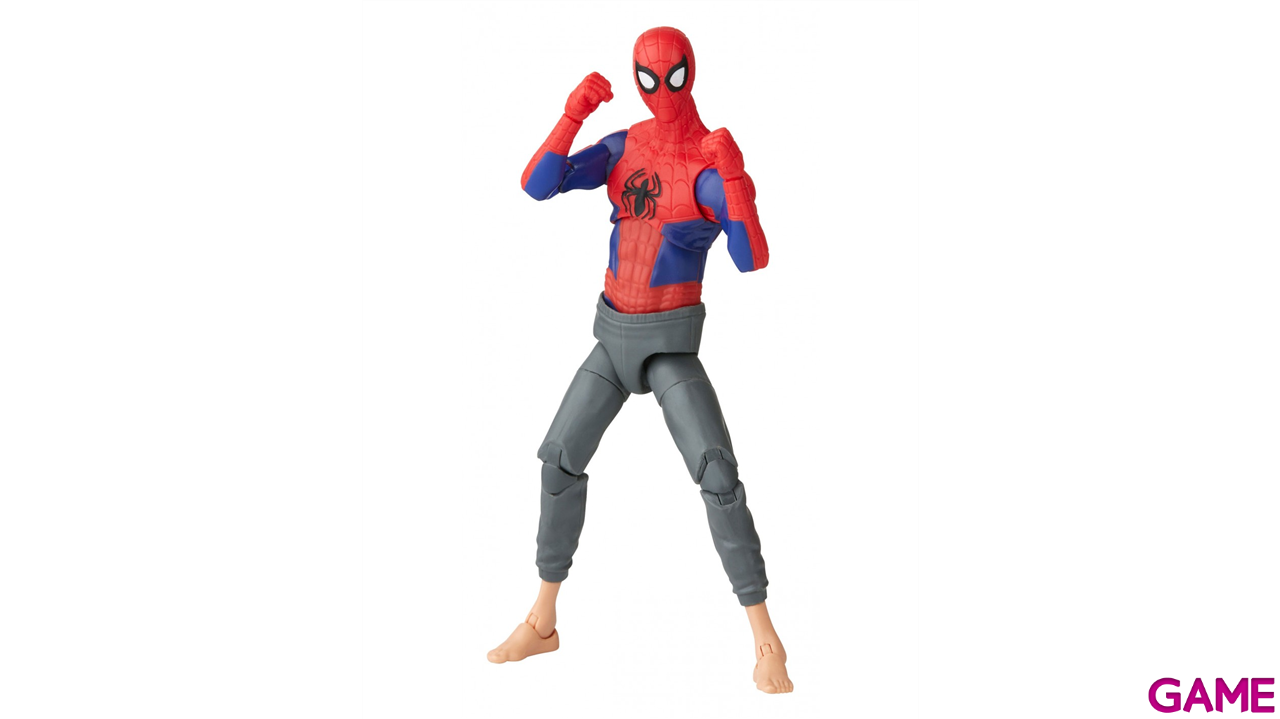 Figura Peter B Parker Across the Spider Verse Part One Spiderman Marvel 15cm-3