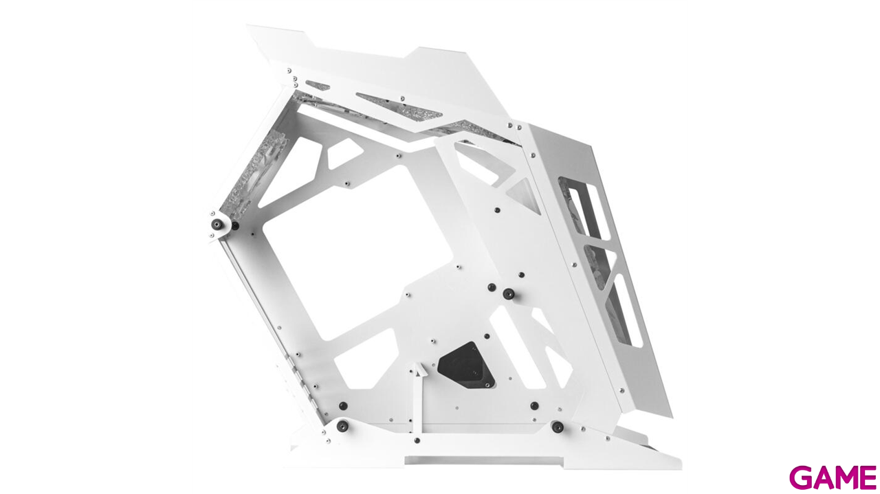 Mars Gaming MC61 Compacta Micro-ATX 4xVentilador 12cm ARGB Chroma Blanco - Caja Ordenador-3