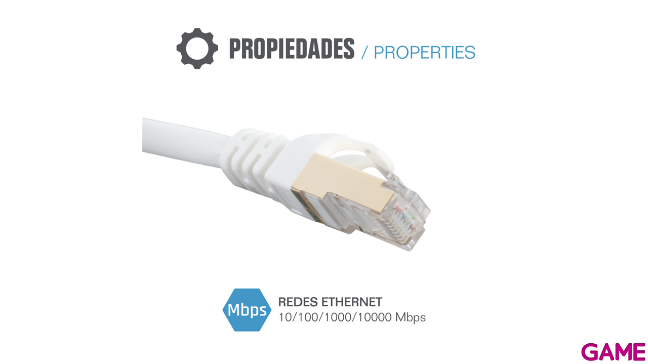 iggual Latiguillo Red CAT7 SFTP LSZH 3 metros blanco - Cable-4