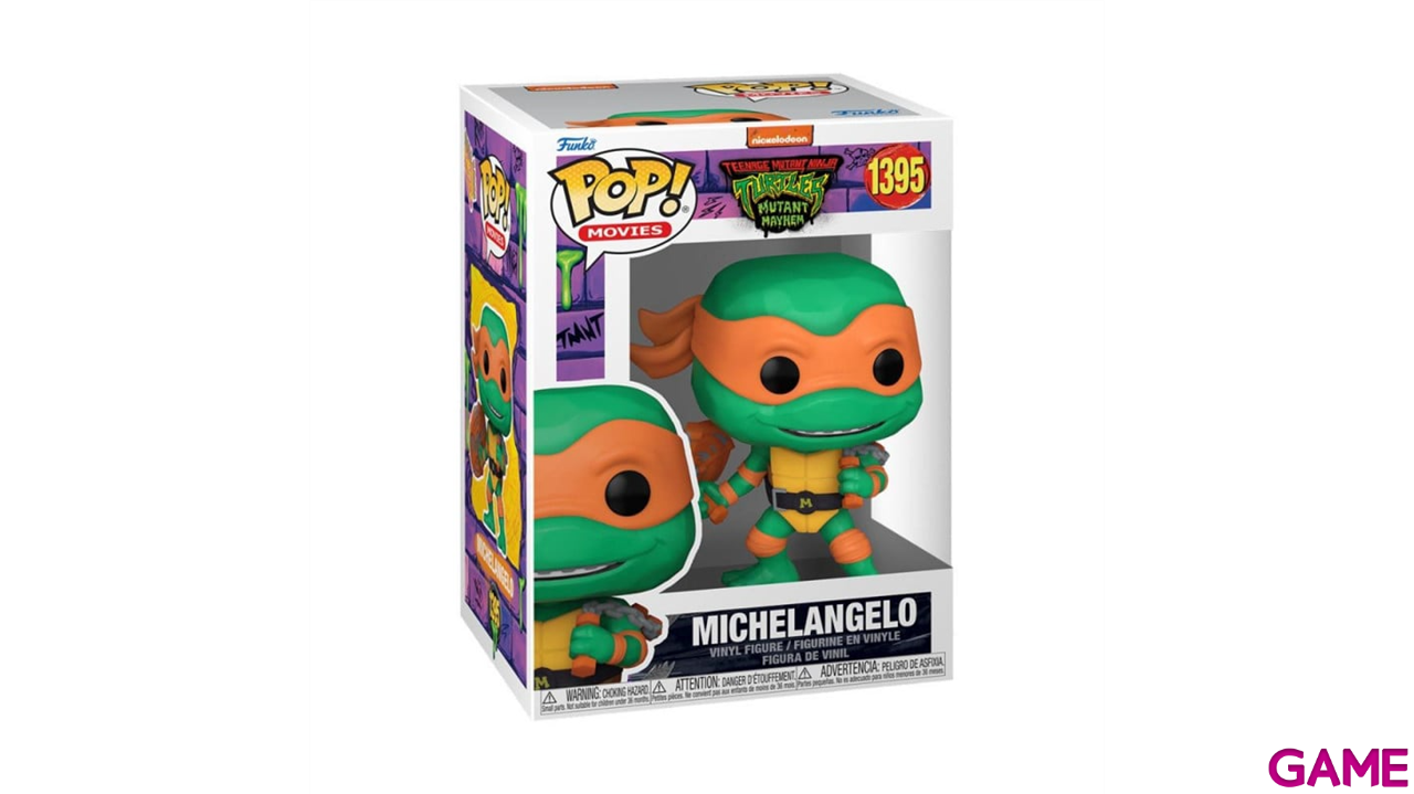 Figura POP Tortugas Ninja Michelangelo-0