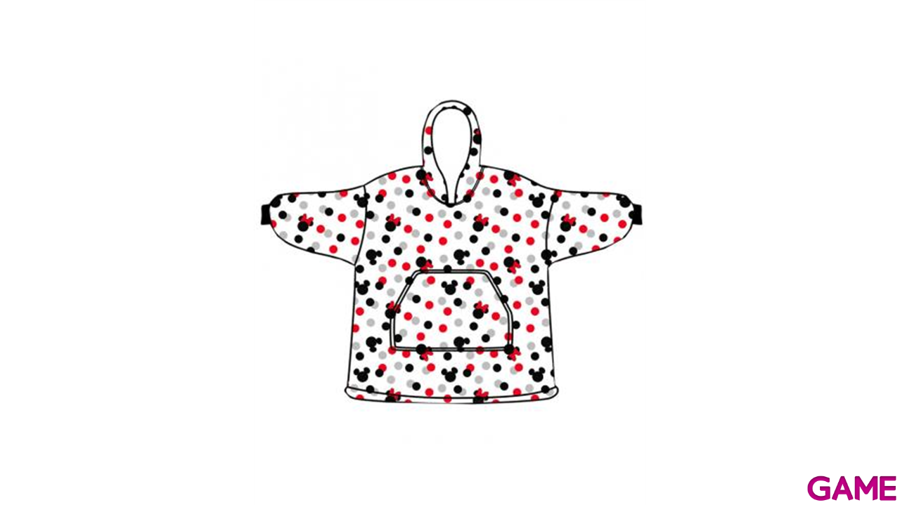 Bata sudadera oversize Minnie Disney coral infantil-0