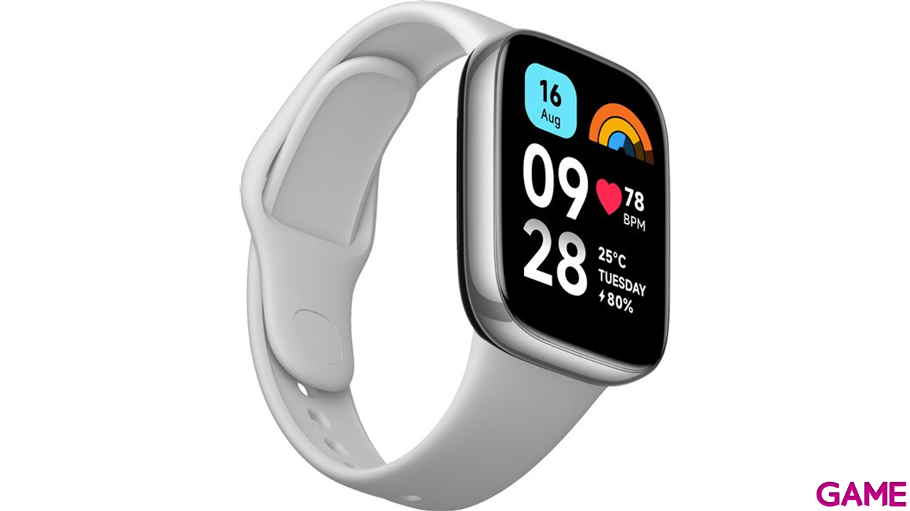 Xiaomi Redmi Watch 3 Active 47mm Gris - Reloj Inteligente-3