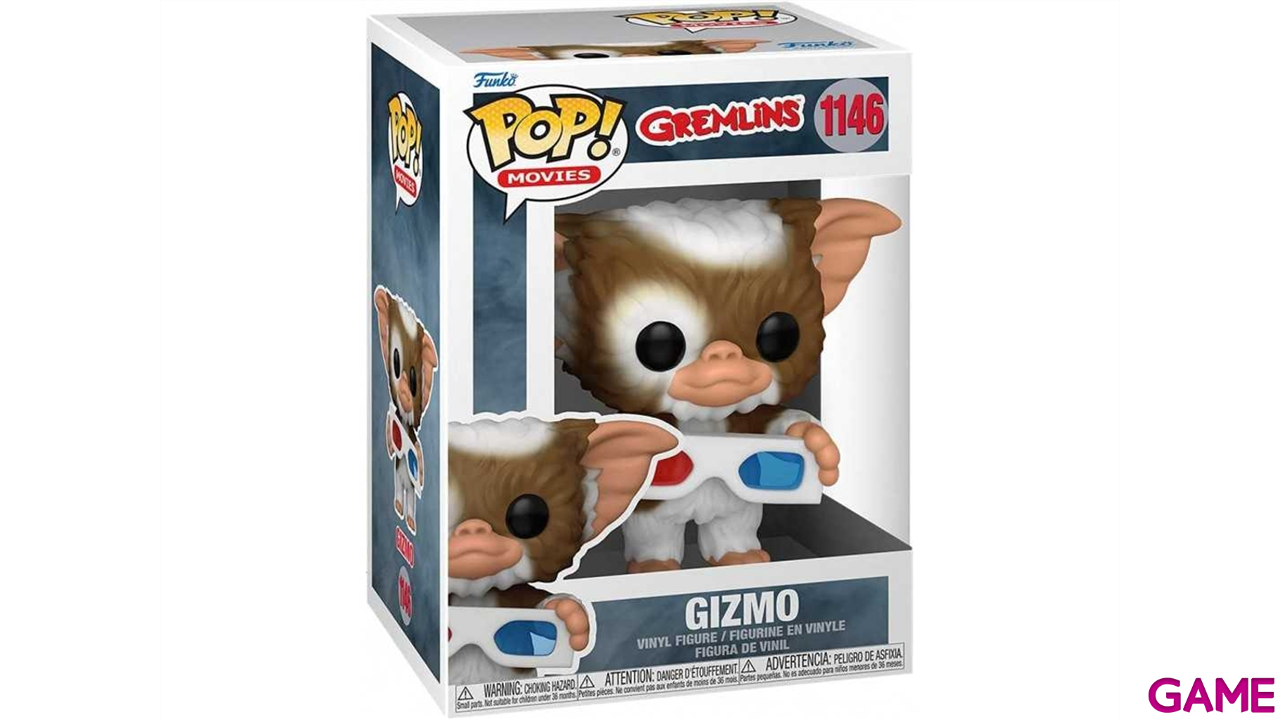 Figura POP Gremlins Gizmo with 3D Glasses-0