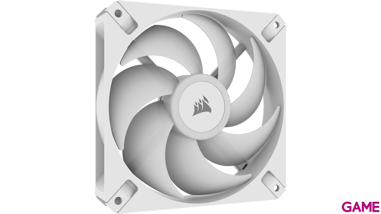 Corsair AR120 Slim Series AF120 iCUE ARGB Blanco - Ventilador Caja-3