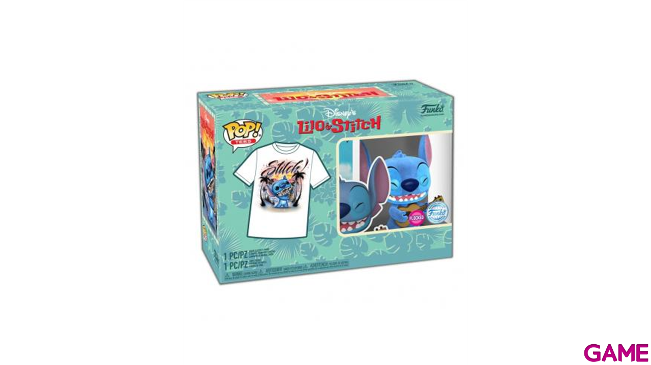 Set figura POP Tee Disney Stitch Ukelele Exclusive-0