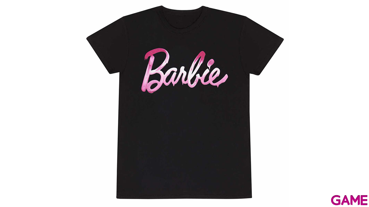 Camiseta logo Barbie adulto-0