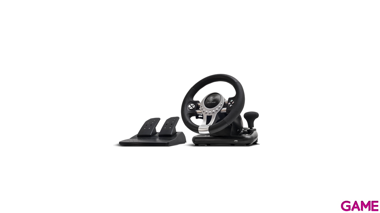 Volante + Pedales Spirit of Gamer Race Wheel Pro 2-4