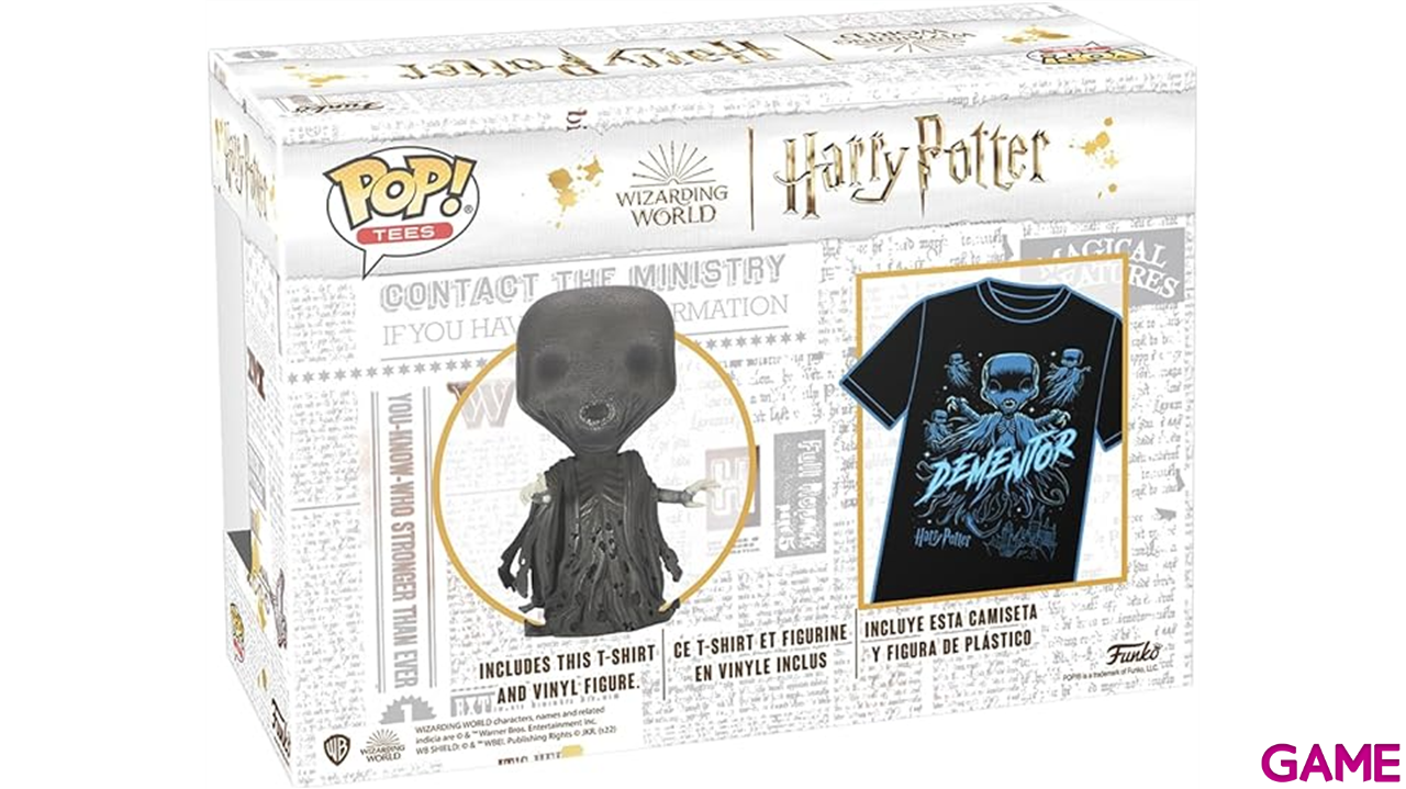 Set figura POP & Tee Harry Potter Dementor-1