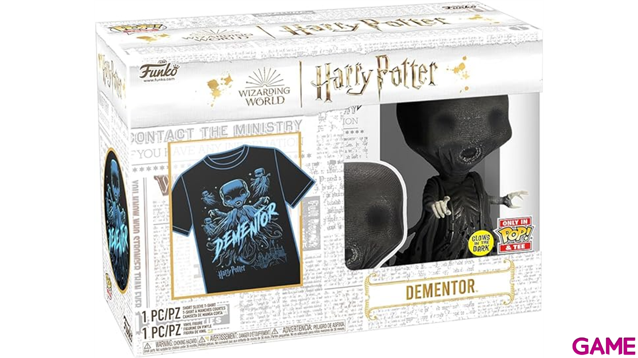Set figura POP Tee Harry Potter Dementor-1