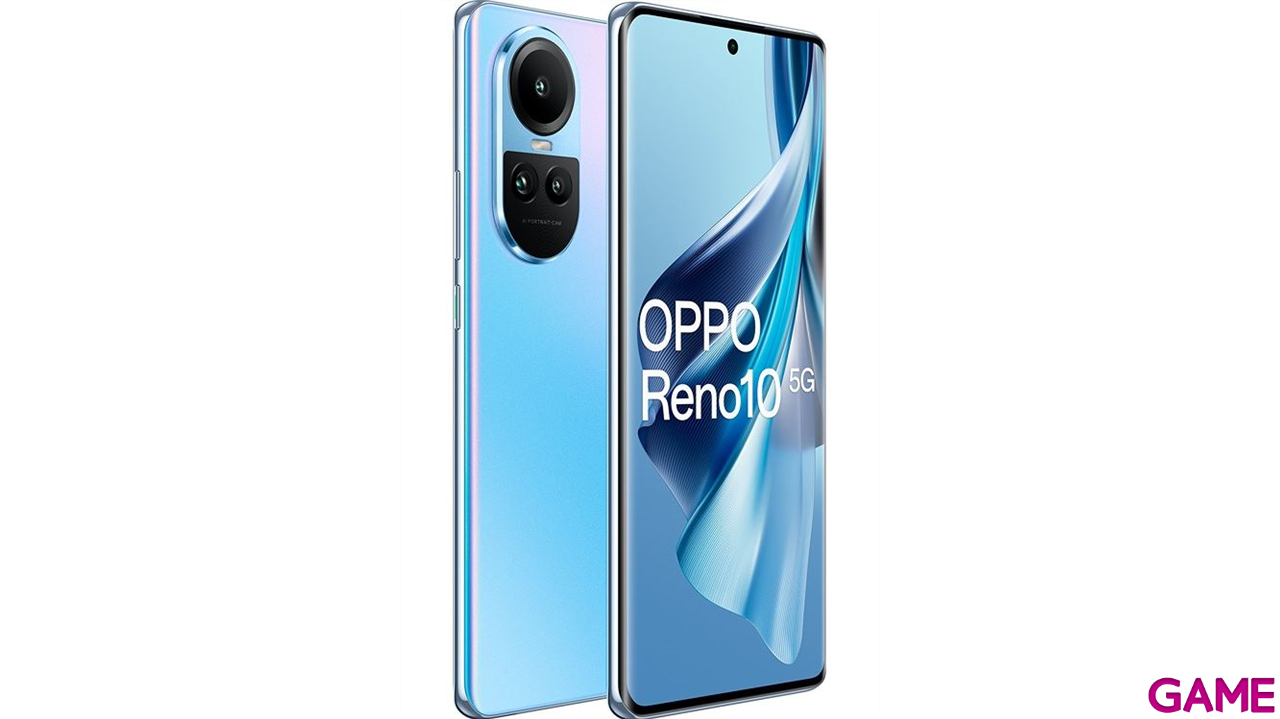 OPPO Reno 10 5G 256GB Azul - Telefono Movil-3