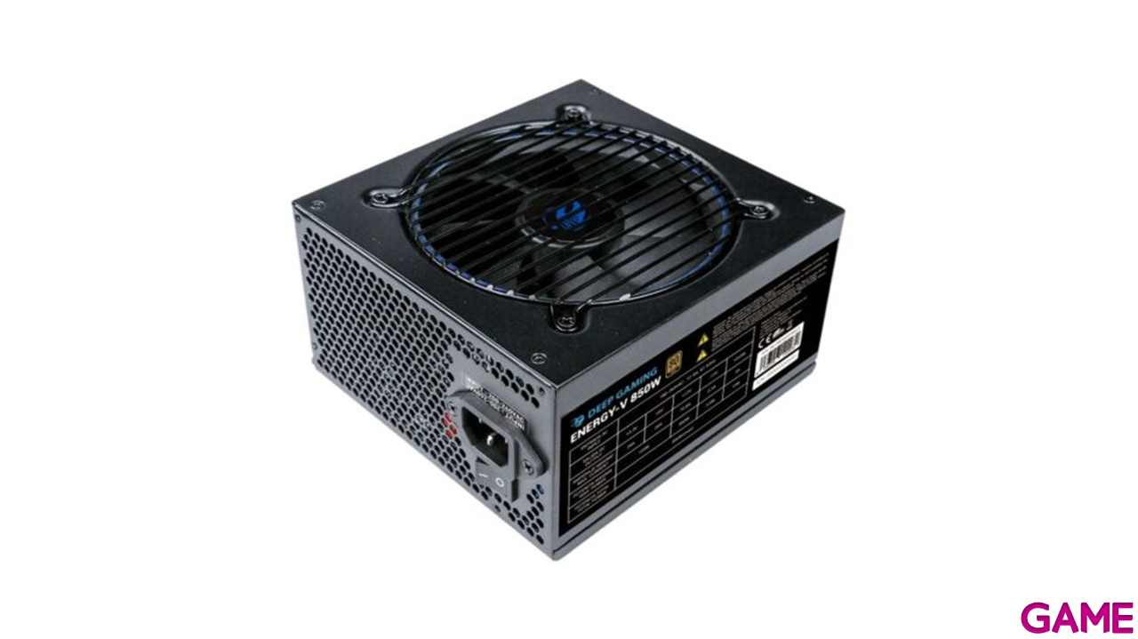 Deep Gaming DG-PWS850-MGL5 unidad de fuente de alimentación 850 W 20+4 pin ATX ATX Negro-0