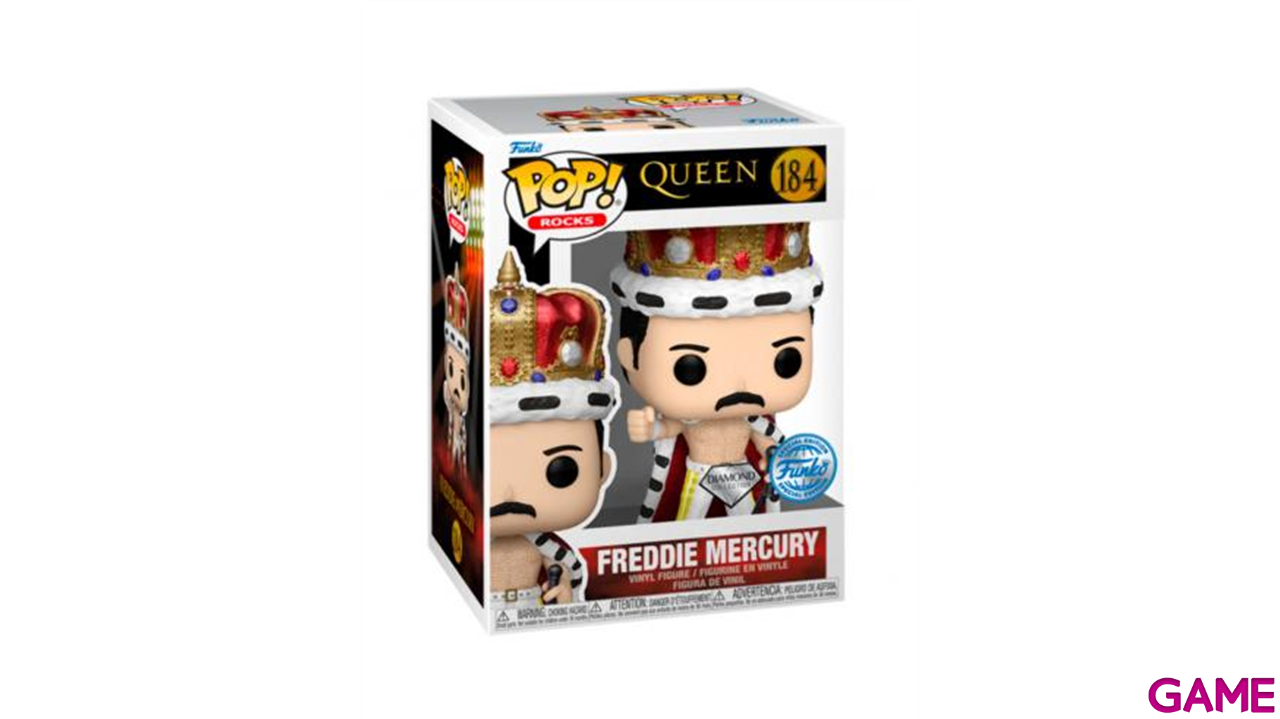 Figura POP Queen Freddie Mercury Exclusive-0