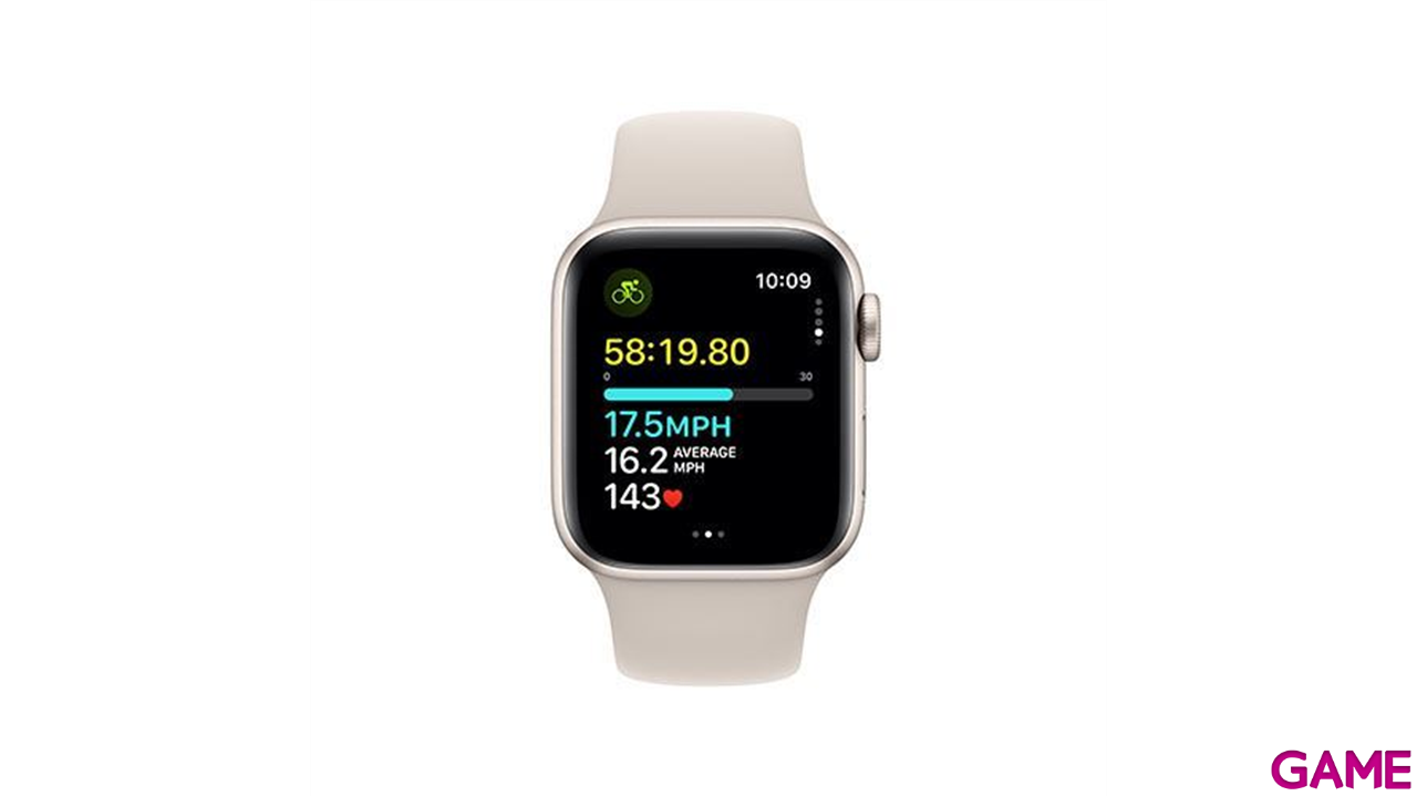 Apple Watch SE OLED 40mm GPS Beige - Reloj Inteligente-0