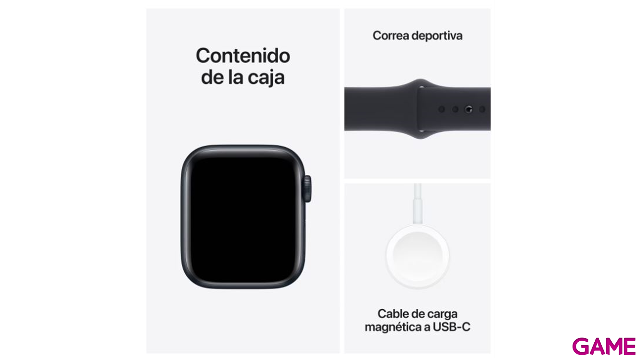 Apple Watch SE OLED 40mm GPS Negro - Reloj Inteligente-2