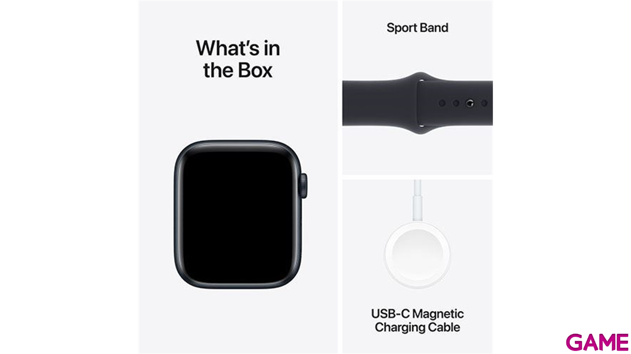 Apple Watch SE OLED 44mm GPS Negro - Reloj Inteligente-0