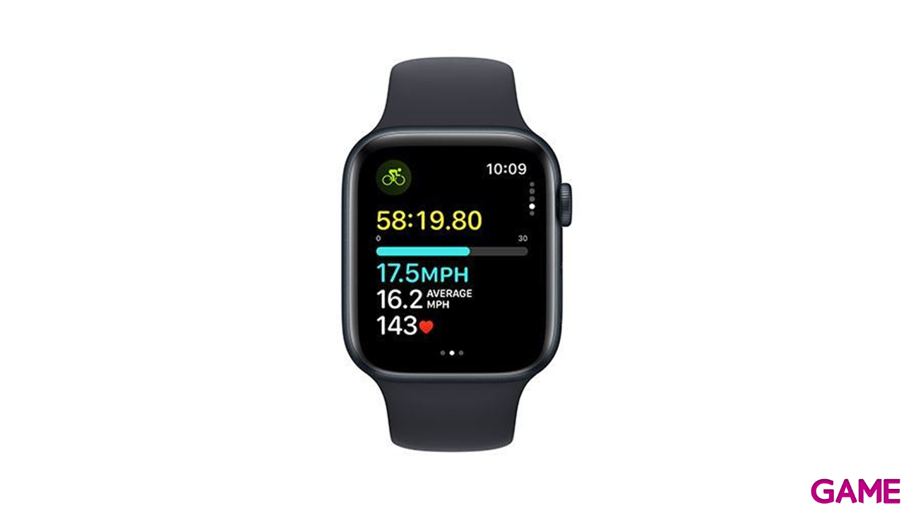 Apple Watch SE OLED 44mm GPS Negro - Reloj Inteligente-4