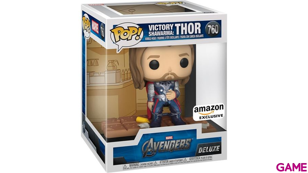 Figura POP Deluxe Marvel Los Vengadores Avengers Thor Exclusive-0