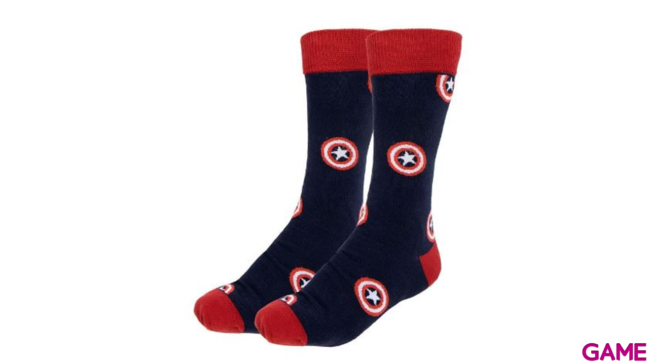 Set 3 calcetines Marvel adulto-3