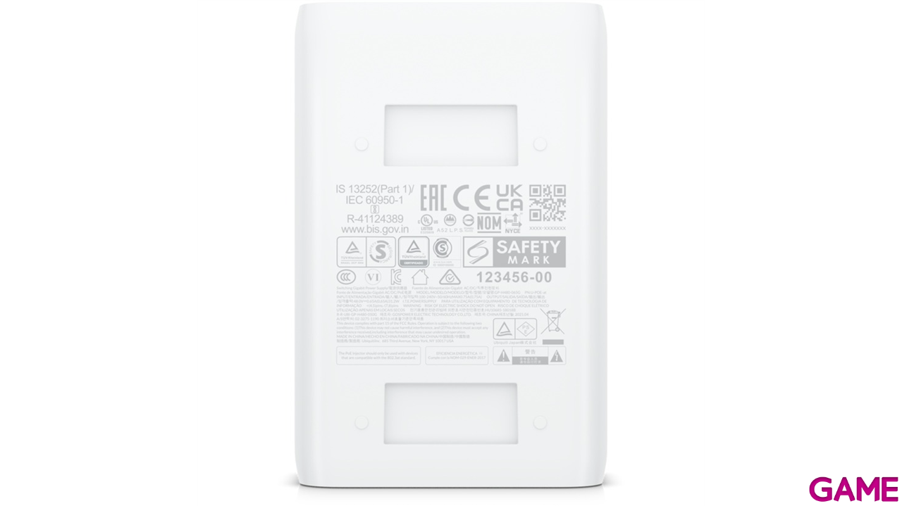 Ubiquiti U-POE-AT Inyector de PoE Gigabit Ethernet - Adaptador-2