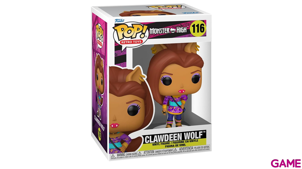 Figura POP Monster High Clawdeen-2