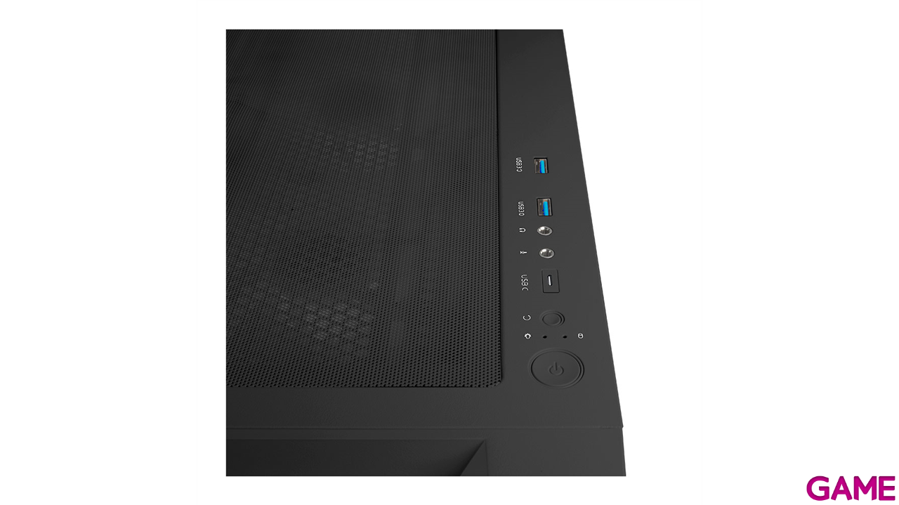 Abysm Danube Mura BX300 Black ARGB Torre - Caja Ordenador-1