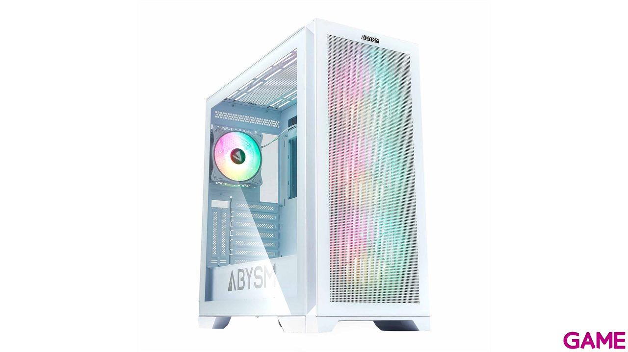 ABYSM Danube Mura BX300 White ARGB Torre Blanco - Caja Ordenador-0