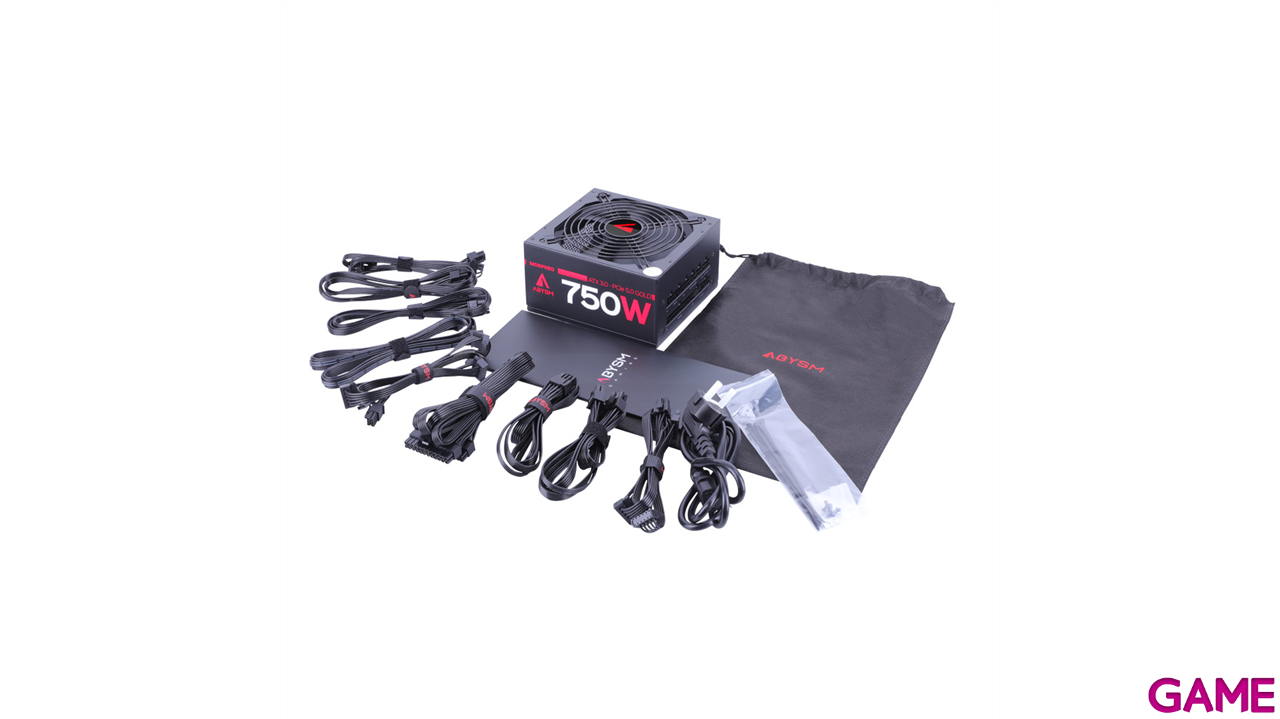 ABYSM Morphep G2 ATX 750W 20+4 pin ATX Negro - Fuente Alimentacion-2