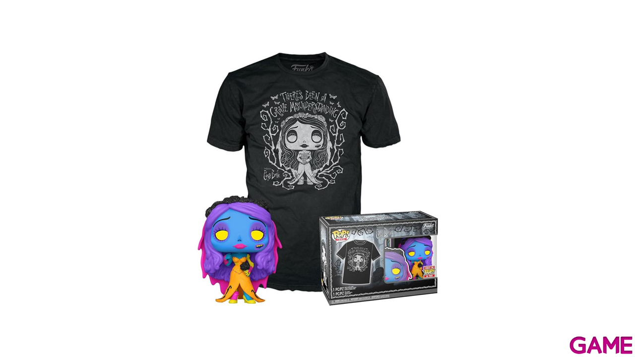 Set figura POP Tee Disney La Novia Cadaver Emily-1