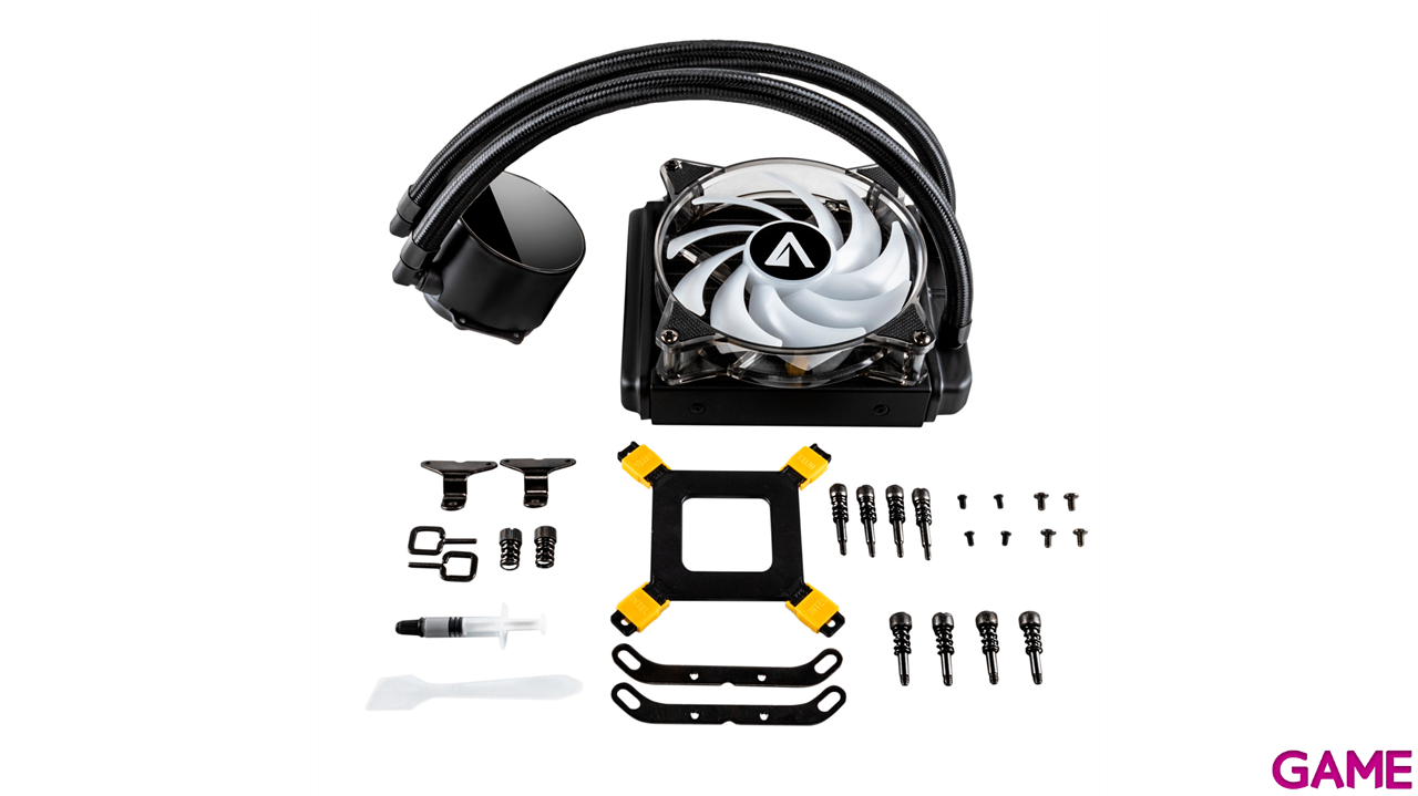 Abysm Artic 120 ARGB Negro - Refrigeracion Liquida-0