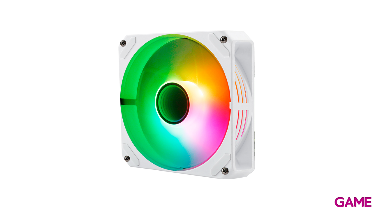 Abysm Artic White 120 ARGB - Refrigeracion Liquida-3