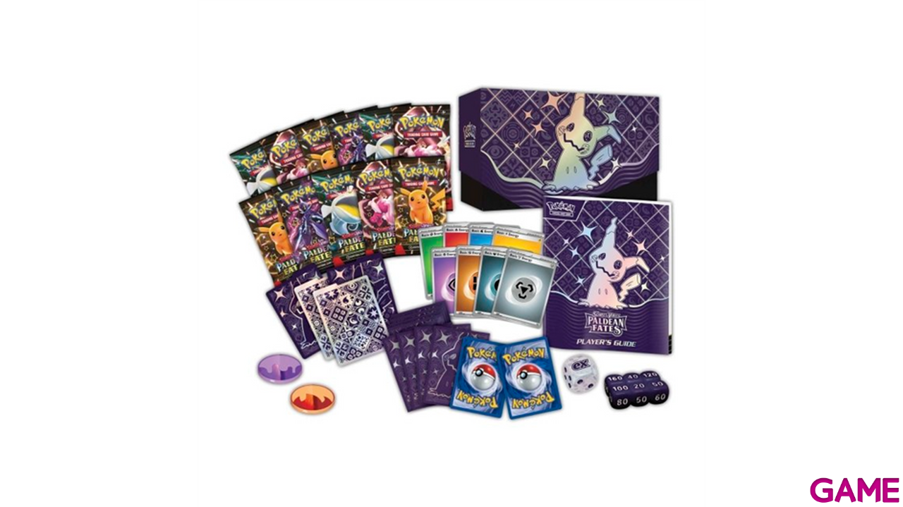 Caja de entrenador Elite Pokemon Escarlata y Purpura Destinos de Paldea-3