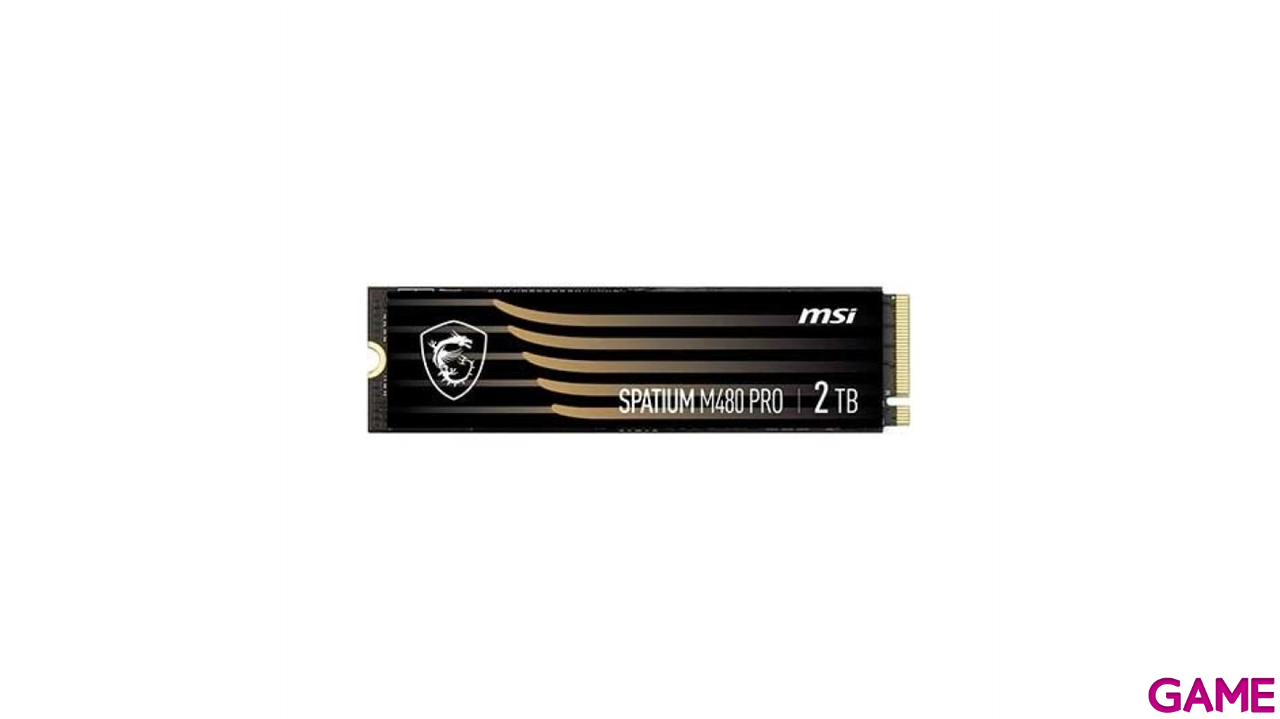 MSI Spatium M480 Pro M2 2TB SSD PCIe4 - Disco Duro-0