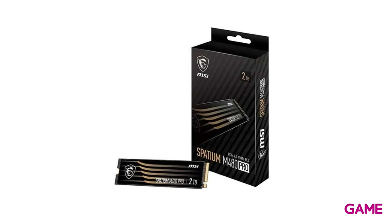 MSI Spatium M480 Pro M2 2TB SSD PCIe4 - Disco Duro-1